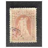 Peru Stamp 1938 Pro Desocupados 2c