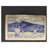 Comoro Island Stamp 1950 Anjouan Bay