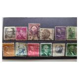 US Stamps Lot Preseidents