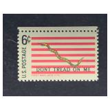 US Stamp 1968 6c Historic American Flags: First Na
