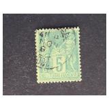 France Stamp 1876 Peace and Commerce