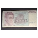 Yugoslavia Banknote 1993 10000000 Dinar