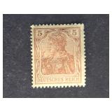 Germany Empire Stamp 1920 Germania
