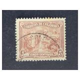 Columbia Stamp 1939 Coffee Picking