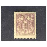 Monaco Stamps 1937 Coat of Arms