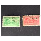 Albania Stamp 1930 Airmail King Zog I & Airplane