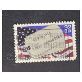 US Stamp 1995 32c POW & MIA, Never Forgotten