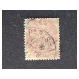 France Stamp 1900 Blanc Type Angels & Justice