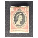 Falkland Islands Stamp QE II Coronation