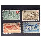 Switzerland Stamp 1946 Pro Patria Set
