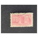 Columbia Stamp 1940 Post & Telegraph Building