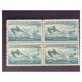US Stamps 1945 Coast Guard Block