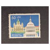 US Stamp 1991 50c Switzerland