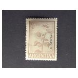 Argentina Stamp 1951 Flora Sunflowers