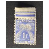 France Stamp 1946 Postage Due 1Fr