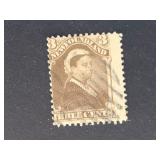 Newfoundland Stamp 1887 Queen Victoria 3c