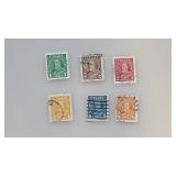 Canada Stamps 1935 King George V Set