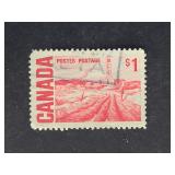 Canada Stamp 1967 Edmonton Oil Field $1