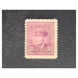 Canada Stamp 1942 King George VI 3c