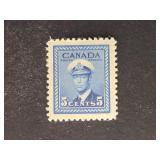 Canada Stamp 1942 King George VI  5c