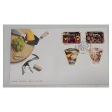 Canada Stamps 2006 FDC Canadian Wine and Cheese