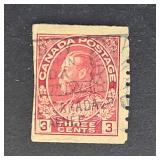 Canada Stamps 1924 King George V 3ï¿½ Coil