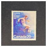 Canada Stamp 1976 Soccer Montreal Olympics