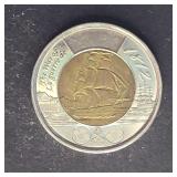 Canada Coin 2012 $2 HMS Shannon Toonie