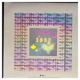 Canada Stamp 1999-2000 Millennium Hologram 46c
