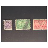 Canada Stamps 1927 Personalities Set