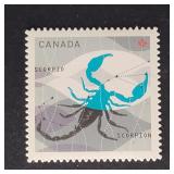 Canada Stamp 2013 Scorpio: The Scorpion