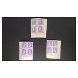 Canada Stamps Queen Elizabeth II Plate Blocks MNH