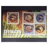 Canada Stamps 2016 Dinos of Canada Souvenir Sheet