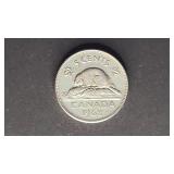Canada 5 Cents 1968 Beaver Nickel