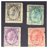 Canada Stamps 1897-1898 Queen Victoria Lot