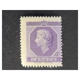 Canada Stamp 1953  Queen Elizabeth II 4c