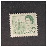 Canada Stamp 1967 QE & Pacific Totem