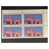 Canada Stamps 1979 Wooden Horse 15ï¿½ Block PB