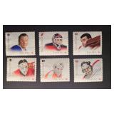 Canada Stamps 2015 Great Canadian Goalies Set