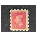 Canada Stamp 1950 King George VI 4c