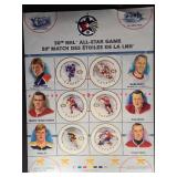 Canada Stamps 2000 NHL All Stars Souvenir Sheet