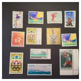 Canada Stamps Lot Mint Sports Mix MNG