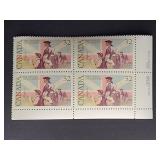 Canada Stamps 1984 Loyalists British Flag  Block