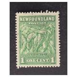 Newfoundland Stamp 1932 Codfish 1ï¿½