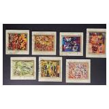 Canada Stamps 1998 The Automatistes Set