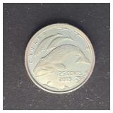 Canada Coin 25ï¿½ Quarter 2013 Beluga  Whales