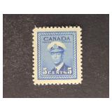 Canada Stamp 1942 King George VI  5c