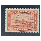 Canada Stamp 1930 Harvesting Wheat 20ï¿½ Nice Cancel