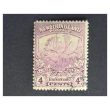 Newfoundland Stamp 1919 Beaumont Hamel 4c