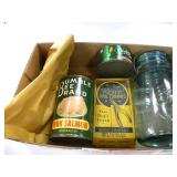 Old Advertsing Cans Food UNOPENED, Mason Jar